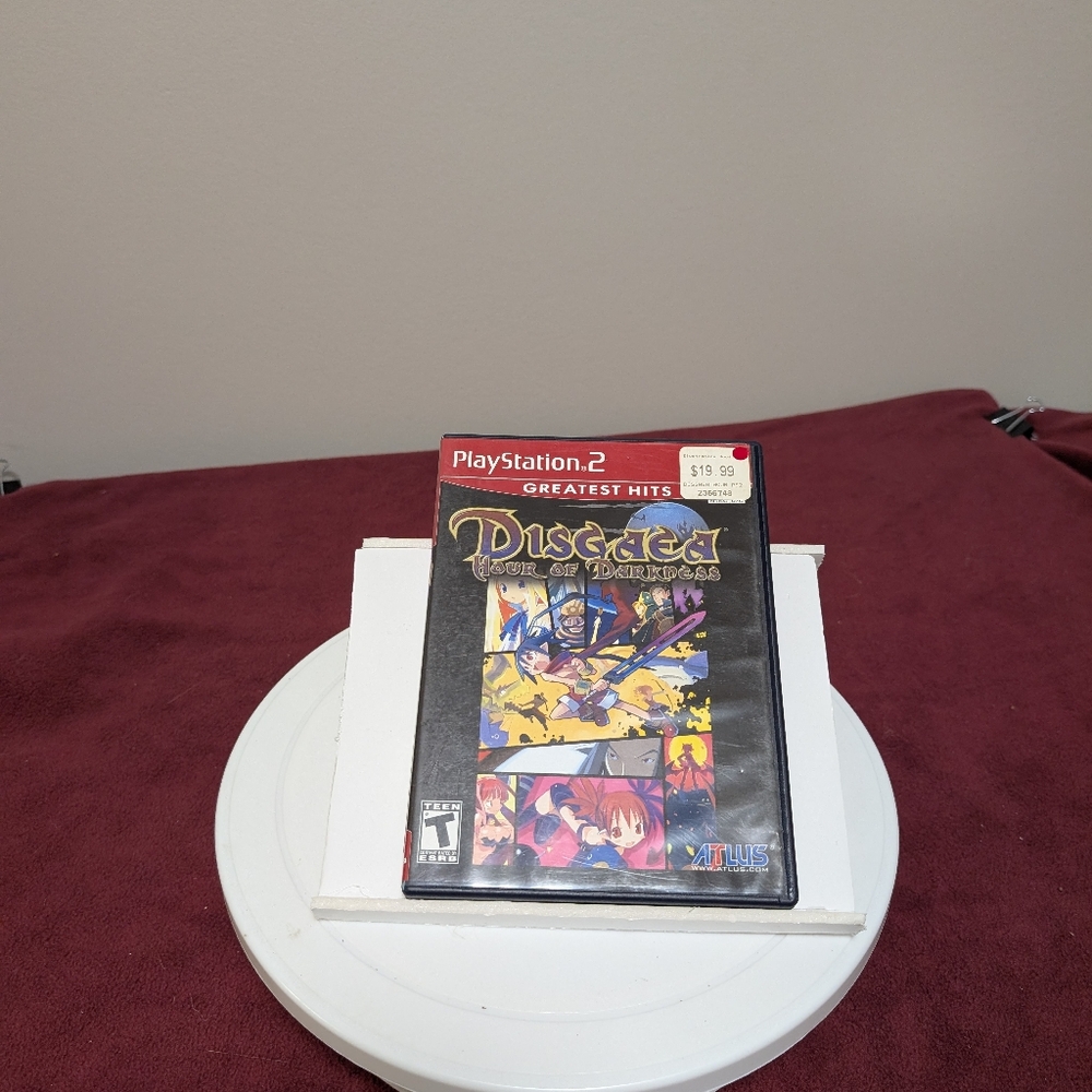 Disgaea: Hour of Darkness (Playstation 2, Greatest Hits) NO MANUAL